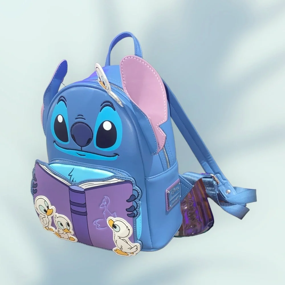 NWOT Loungefly Disney's Lilo & Stitch‎ Story Time Duckies Mini Backpack